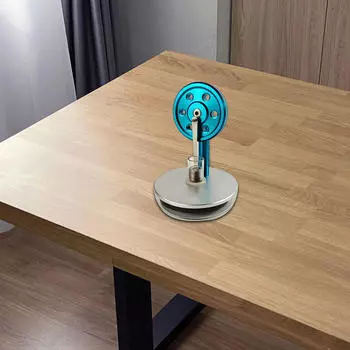 Модель низкотемпературного двигателя Паровой тепловой образовательный инструмент для обучения в классе Стирлинга Blue