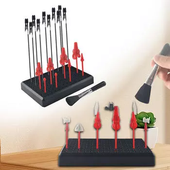 Подставка для рисования моделей, основание 126 отверстий, хобби, моделирование, инструмент «сделай сам», зажимы-крокодилы