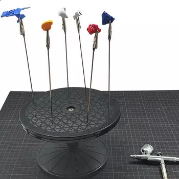 Model Painting Stand Base Spray Crafts Multifunctional Practical Holder