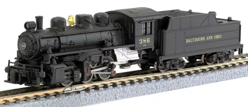 Модель паровоза Rokuhan Z Gauge USRA Baltimore and Ohio Railroad 0-6-0 #386 T040-1