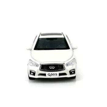 Модель Paudi Infiniti Q50S Mini Car Collection Белый Готовый продукт 1/64 белый