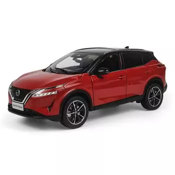 МОДЕЛЬ PAUDI Nissan Mini Car Nissan Qashqai 2023 Красный Готовый продукт 1/18