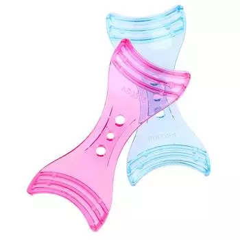 Модель подводки для глаз, вспомогательное устройство для макияжа глаз, инструмент для рисования подводки для глаз, направляющая карта, форма синий