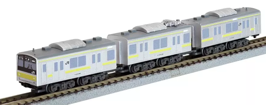 Rokuhan Z Gauge Z Shorty Серия 205 Пригородный электропоезд Местная линия Модель железной дороги Тюо-Собу ST016-3