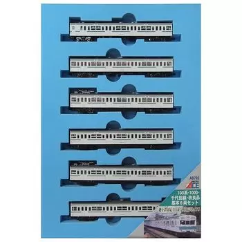 Модель поезда micro ace N gauge 103 series-1000/Chiyoda Line/Basic 6-вагонный набор A0792