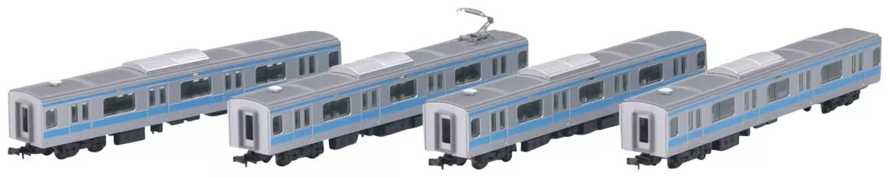 Модель поезда железной дороги TOMIX N Gauge E233-1000 Series Keihin Tohoku Line, дополнительный набор из 4 вагонов II 92350