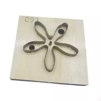 Модель резака для кожи, вырубной штамп, стартовый набор, простой в использовании, шаблон для вырубки