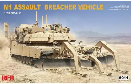 Модель Rye Field RM-5011 Модельный комплект M1 Assault Breacher Vehicle