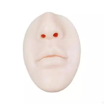 - Модель с носовыми губами демонстрирует ложные ноздри для художественной росписи лица Light Skin