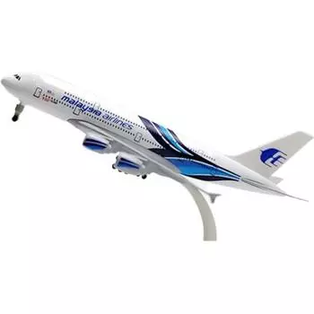 Модель самолета 20см, 20_11 Malaysia Airlines A380, популярные корейские игрушки, популярные корейские игрушки