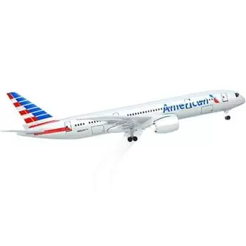 Модель самолета Daimast 20 см, 20_06 American Airlines B787, корейская игрушка