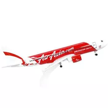 Модель самолета Daimast 20см, 20_13 Air Asia A320, корейская игрушка