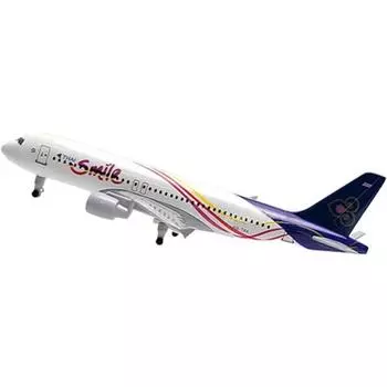 Модель самолета Dimast 20см, 20_67 Taismile Airlines A320, корейская игрушка