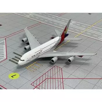 Модель самолета, отлитая под давлением 1: 400 моделей самолетов Korean Air Asiana Airlines и 28 видов 16см 1: 400, Корейская игрушка Asiana 320