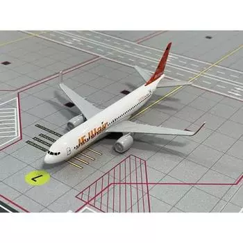 Модель самолета, отлитая под давлением 1: 400 моделей самолетов Korean Air Asiana Airlines и 28 видов 16 см 1: 400, модель Jeju Air B737, корейская игрушка