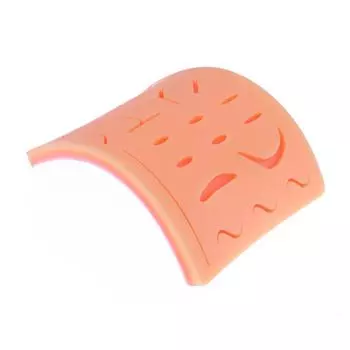 Модель шовного материала для травматической кожи с силиконовой накладкой для наложения швов на рану, многоразовая силиконовая обучающая модель для завязывания хирургических швов one size