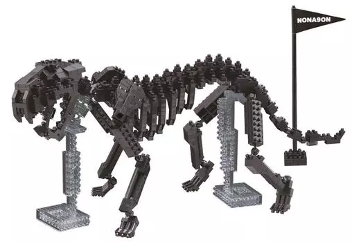 Модель скелета тигра Nanoblock NBM-016