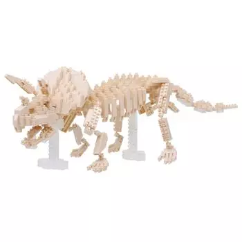 Модель скелета трицератопса Kawada Nanoblock NBM-017