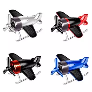 Модель солнечного самолета Автомобильный освежитель воздуха Запах в стиле Украшение центральной консоли самолета Автомобильный ароматизатор Освежители воздуха