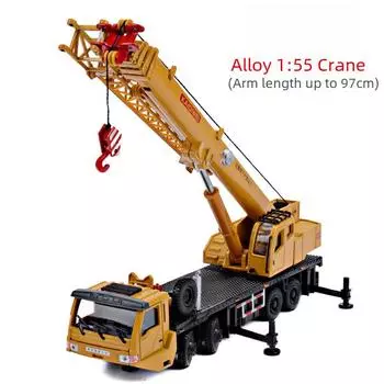 Модель строительного крана KDW Alloy Engineering Vehicle 625011 - Моделирование игрушечного тяжелого крана