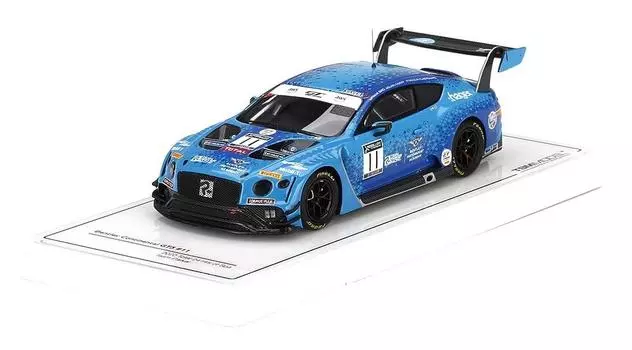 МОДЕЛЬ TSM Bentley Continental GT3 Total Spa 24 Hours Team Parka Готовый продукт 1/43 2020#11