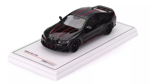 МОДЕЛЬ TSM BMW M4 CSL Черный Сапфир Готовый продукт 1/43 (Левая ручка)
