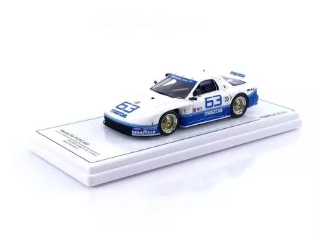 МОДЕЛЬ TSM Mazda GTO IMSA Topeka 2 Hours 1990 3-е место автомобиль Mazda Motorsports Completed Product 1/43 RX-7 #63