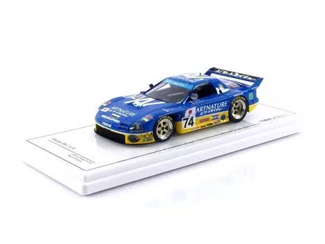 МОДЕЛЬ TSM Mazda Le Mans 24 Hours Team Art Nature Завершенный продукт 1/43 RX-7 1994#74