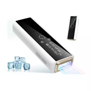 Модель устройства для удаления волос с двойной функцией охлаждения HIPL light, устройство для удаления волос для Vio, охлаждающее сапфировое Peltier, ощущение холода, удаление волос высокой интенсивности