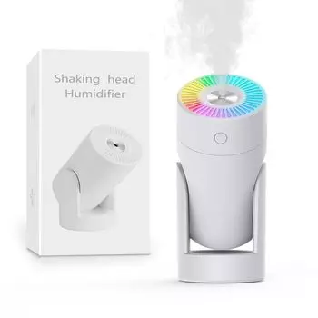 модель увлажнителя, выпущенного в вертикальном углу, небольшой настольный ароматизатор с 7 цветными светодиодами, ультразвуковой настольный с автоматической остановкой, сухой нагрев, небольшой настольный автомобильный Living