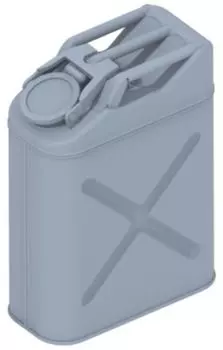 Model WW2 America 20L Water Jerrycan 10 Pieces Plastic Model Parts E.T. 1/35 P35-325 (Scenery)