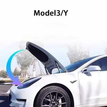 Модель Y Модель 3 FRunk Автоматический доводчик Умная цифровая передняя дверь багажника Плавное закрывание для Tesla Model 3 Y Аксессуары для модификации автомобиля