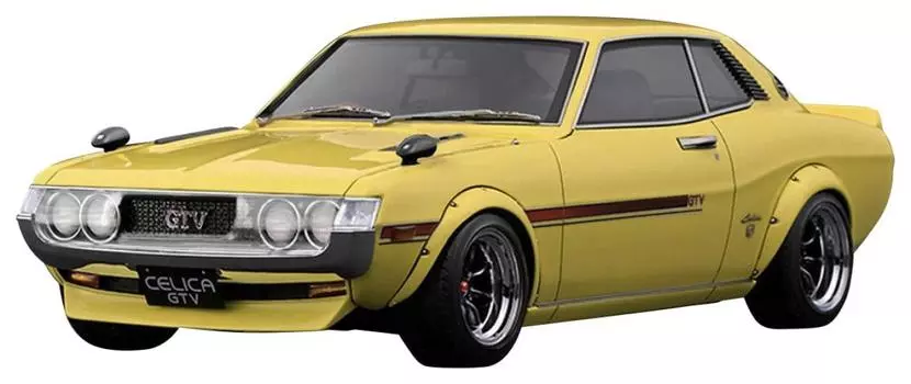 модель зажигания 118 Toyota Celica 1600GTV (ТА22) желтый (118 масштаб) Готовый продукт IG3688