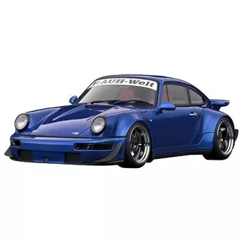 Модель зажигания 1/18 RWB 964 Синий металлик Готовый продукт IG3635