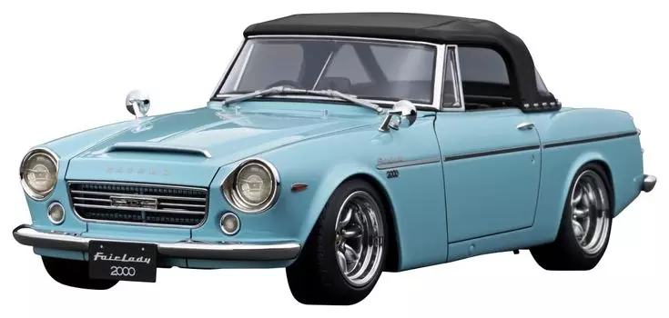 модель зажигания Datsun Fairlady 2000 LightBlue готовый продукт 1/18 (SR311)