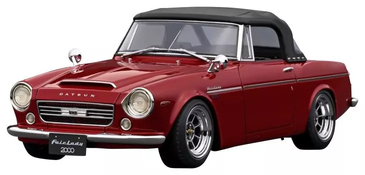 модель зажигания Datsun Fairlady 2000 WineRed готовый продукт 1/18 (SR311)