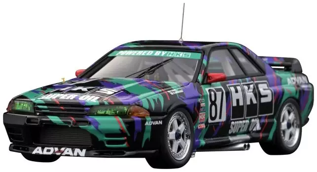 Модель зажигания HKS SKYLINE 1993 JTC готовый продукт 1/43 (#87)