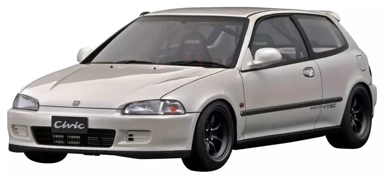 модель зажигания Honda CIVIC Белый готовый продукт 1/18 (EG6)