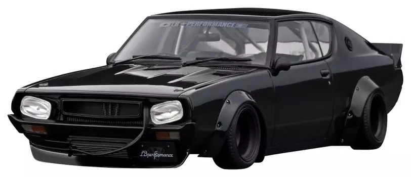 Модель зажигания Kenmeri 2Dr Black готовое изделие 1/18 LB-WORKS