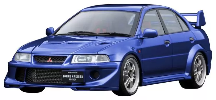 Модель зажигания Mitsubishi Lancer Evolution VI GSR Blue Metallic готовое изделие IG3665 1/18 TME (CP9A)