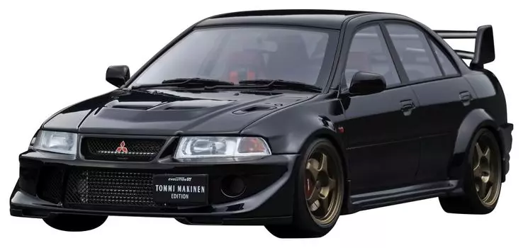 модель зажигания Mitsubishi Lancer Evolution VI GSR Black готовое изделие 1/18 TME (CP9A)