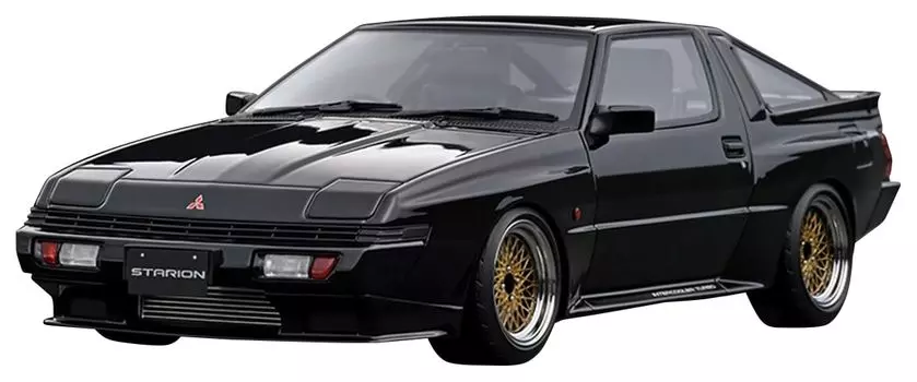 Модель зажигания Mitsubishi STARION 2600 Черный готовый продукт IG3709 1/18 GSR-VR (Е-А187А)