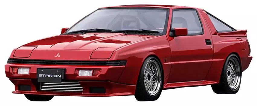 Модель зажигания Mitsubishi STARION 2600 Красный готовый продукт IG3710 1/18 GSR-VR (Е-А187А)
