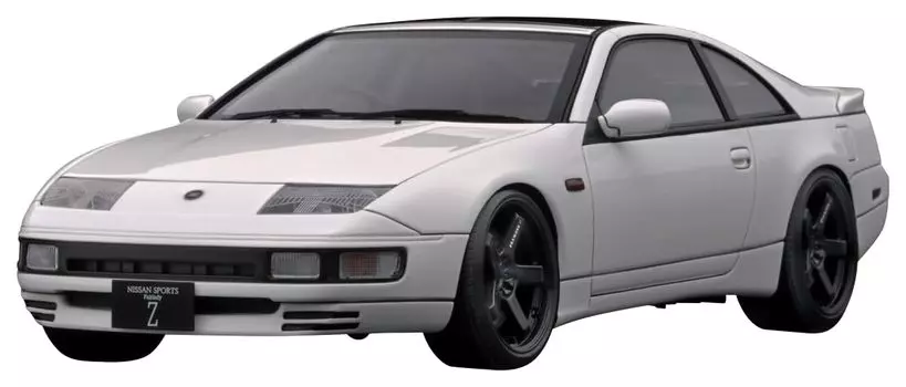 модель зажигания Nissan Fairlady Z 2by2 Белый готовый продукт 1/18 (Z32)