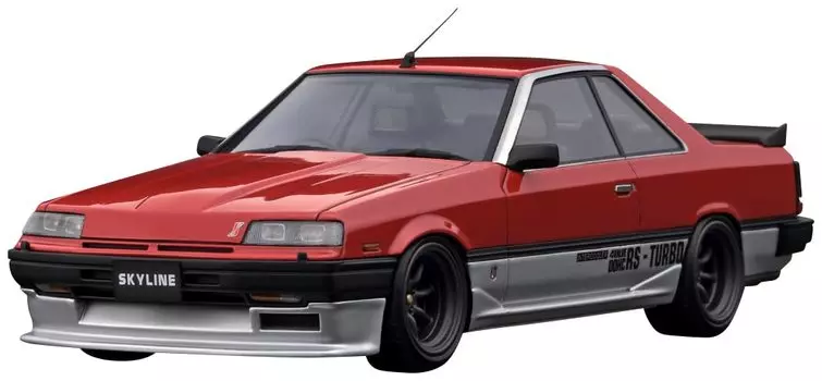 модель зажигания Nissan Skyline 2000 готовый продукт IG2442 1/18 RS-X Turbo-C (Р30) Красный/Серебряный красный