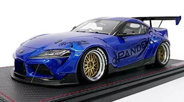 модель зажигания Pandem Supra Blue Metallic готовое изделие 1/43 (A90) синий