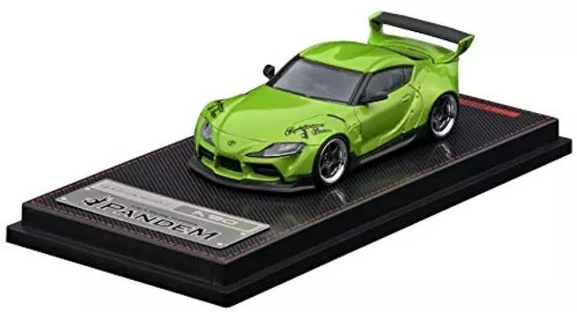 Модель зажигания Pandem Supra Green Metallic готовое изделие IG2336 1/64 (A90) зелёный