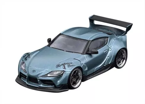 Модель зажигания Pandem Supra Matte Blue Grey Metallic готовое изделие IG2836 1/64 (A90)