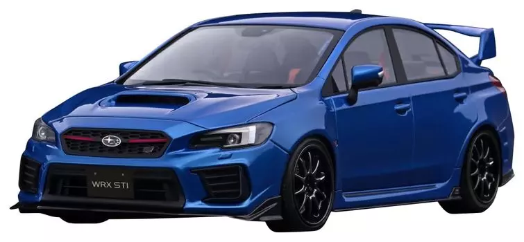 Модель зажигания SUBARU WRX STI Blue Metallic готовое изделие IG3610 1/18 (CBA-VAB)