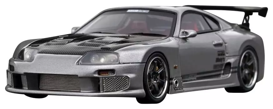модель зажигания TOP SECRET GT300 Supra Silver готовое изделие 1/43 (JZA80)